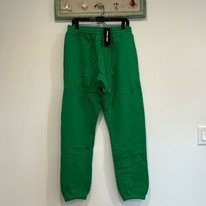 Homme + femme streetwear Kelly green sweatpants blank men’s size xl / w xxl new